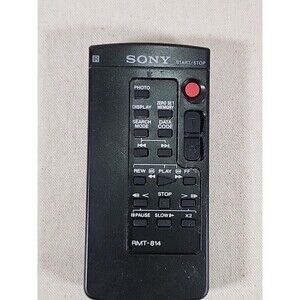 REMOTE CONTROL  SONY Handy Cam RMT-814